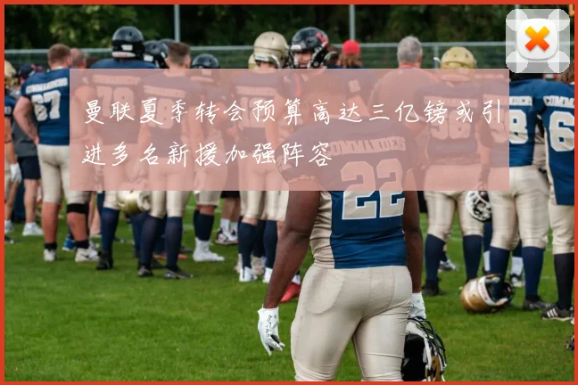 曼联夏季转会预算高达三亿镑或引进多名新援加强阵容